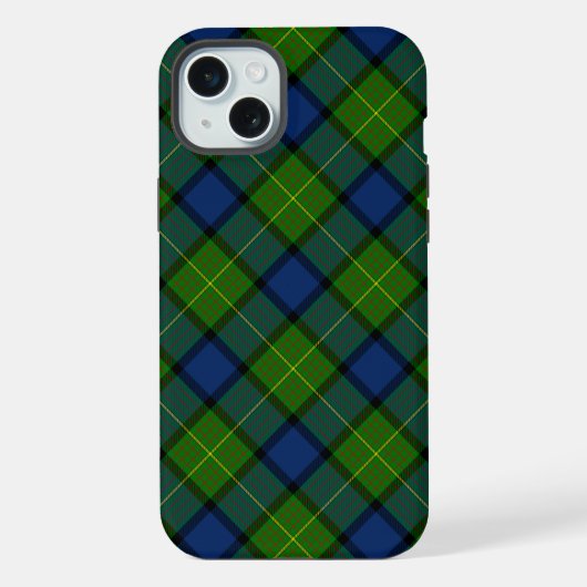 Muir Moore tartan vert bleu carreaux (Verso)