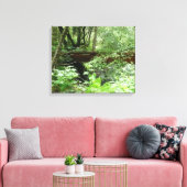 Muir Woods Brug I Canvas Afdruk (Insitu (Woonkamer))