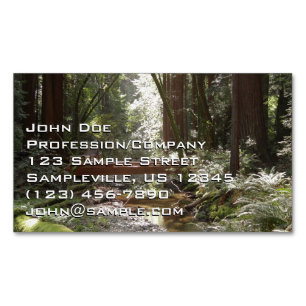 Muir Woods Brug II Magnetisch Visitekaartje