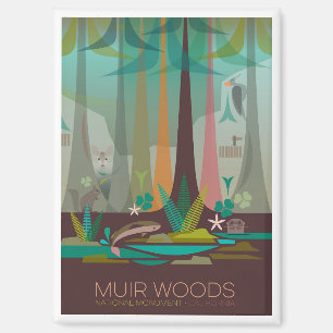 Muir Woods National Monument Réfrigérateur Magnet