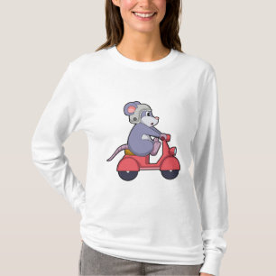 Muis als Biker met Scooter.PNG T-shirt