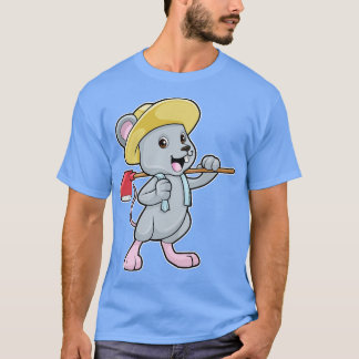 Muis als Boer met bijl Pet T-shirt