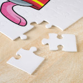 Muis als brandweerman met Helmet Legpuzzel (Zijkant)