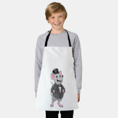 Muis als bruidegom met lint schort (Gedragen)