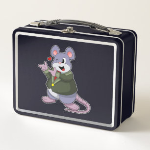 Muis als Bruidegom met Pak