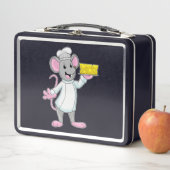 Muis als Cook met kaas (In situ)