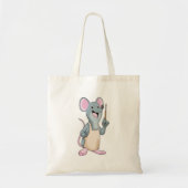Muis als Schilder met penseel van verf Tote Bag (Voorkant)