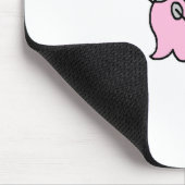 Muis Ballerina Stick Figuur Mousepad Muismat (Hoek)