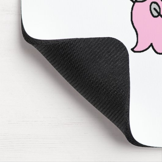Muis Ballerina Stick Figuur Mousepad Muismat (Hoek)