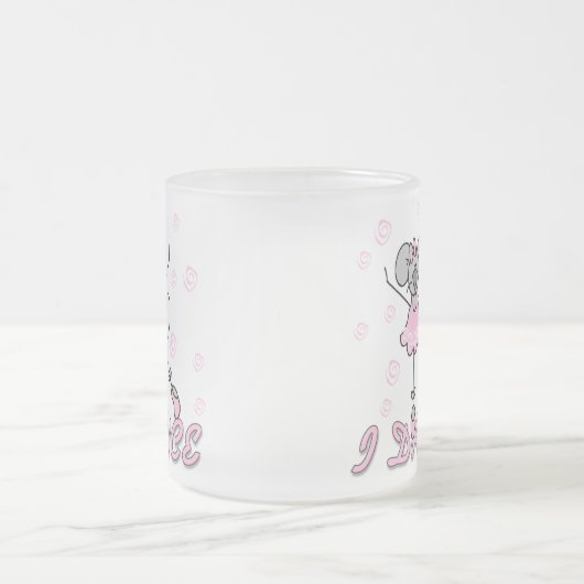 Muis Ballet I Dance Matglas Koffiemok (Center)