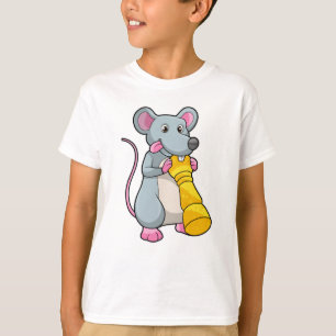 Muis bij Chess met Chess-stuk Pawn T-shirt