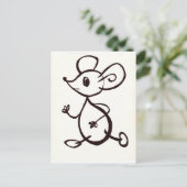 Muis Briefkaart (Staand voorkant)