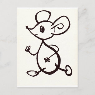 Muis Briefkaart