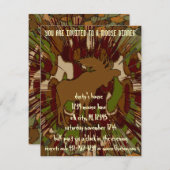 Muis Camouflage Invitaties Kaart (Voorkant / Achterkant)