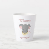 Muis Cappuccino Latte Mok (Voorkant)
