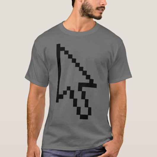 Muis Cursor Arrow Grafisch T-shirt (Voorkant)
