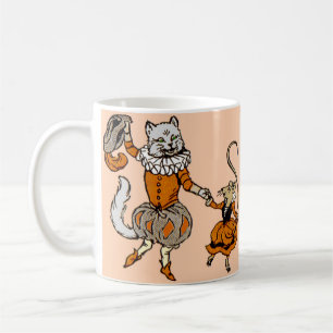 muis danst met een kat koffiemok