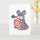 Muis Darts Dart Dartboard Kaart (Gele Bloem)