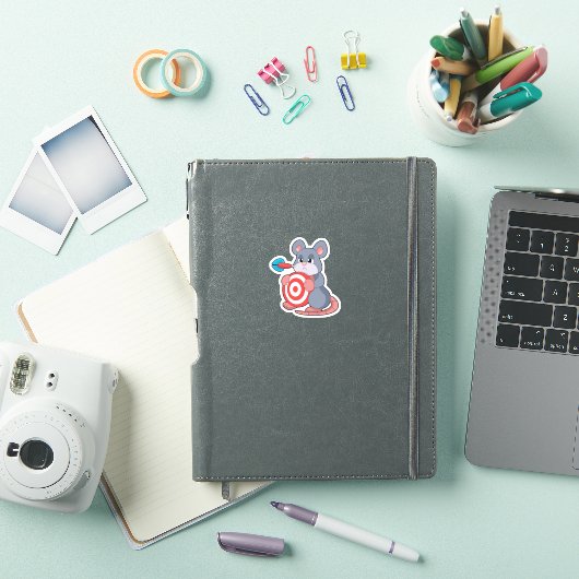 Muis Darts Dart Dartboard Sticker (iPad Cover)
