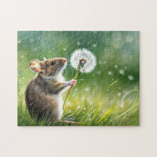 Muis doet een wens legpuzzel