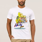 Muis Draagkaas Mannen T-shirt (Voorkant)