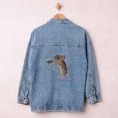 Muis en bubbels denim jas denim jacket (Hangar)