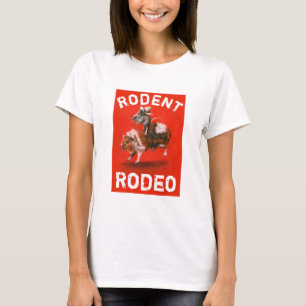 Muis en cavia Rodeo Vrouwen T-shirt