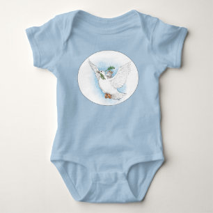 Muis en duive Peaceful Baby Romper