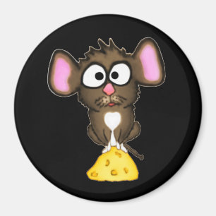 Muis en kaas Magnet Magneet