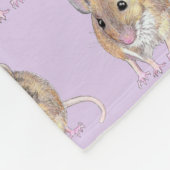 Muis Fleece Deken (Hoek)