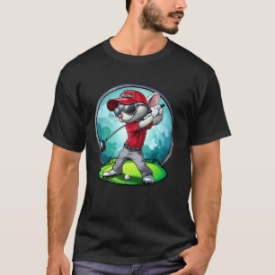 Muis Golfer  Golf Muis T-shirt