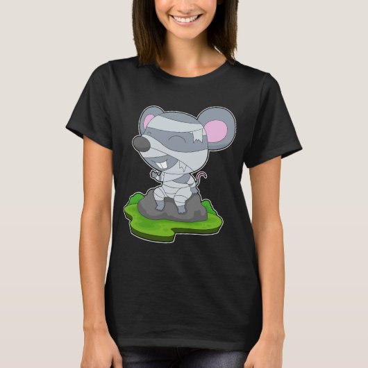 Muis Halloween Mummy T-shirt (Voorkant)