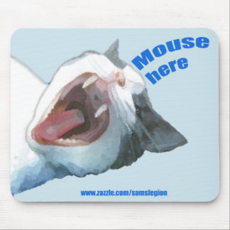 Muis hier Mousepad Blue Muismat
