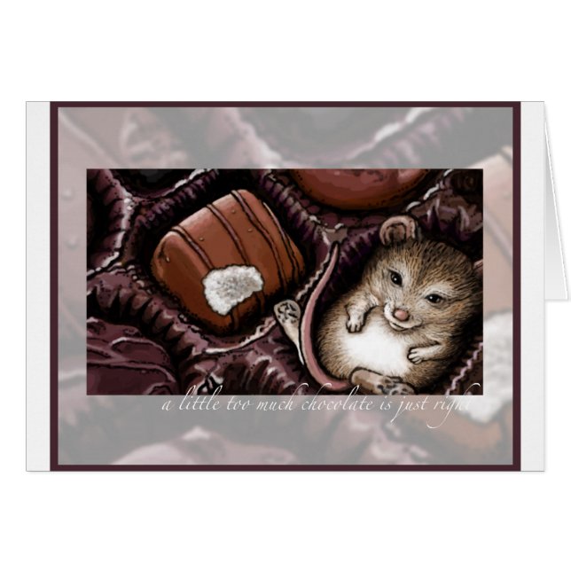 Muis in de Chocoladedoos (Voorkant Horizontaal)