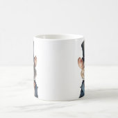 Muis in een hoge hoed en een pak Mok (Center)