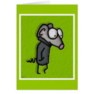 Muis in een loopgraaf