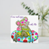 Muis Kaart (Staand voorkant)