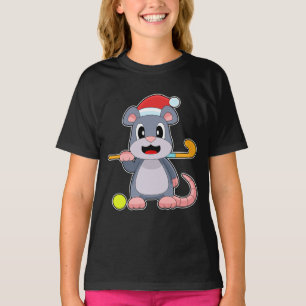 Muis Kerst Hockey T-shirt