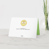 Muis Kerstboom Grappige Kinderen Kaart (Achterkant)