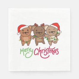 Muis, Kerstmis, Winter, Dieren, Muis Servet