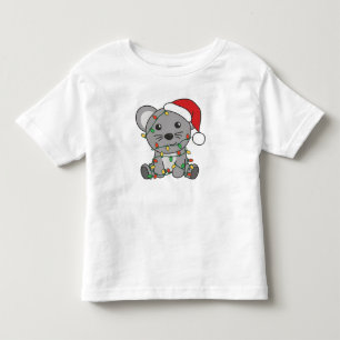 Muis Kerstmis Winter Dieren Vakantie Muizen Kinder Shirts