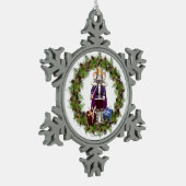 Muis King Nutkraker Snowflake Ornament (Links)