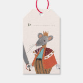 Muis Koning Notenkraker Kerst wrapping Cadeaulabel (Voorkant)