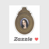 Muis Lair Schilderen van Bloed Thee en Rode String Sticker (Vel)