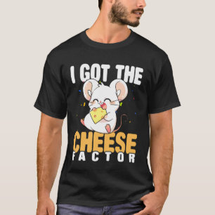 Muis Liefhebber Ik Heb De Kaas Factor Mice Eigenaa T-shirt