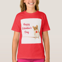 Muis met hart T-shirt