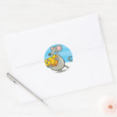 Muis met Stickers kaas (Envelop)
