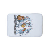 Muis Muziek Band Grappige Badmat (Voorkant)