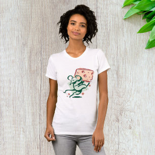 Muis nemen kaas vrouwen T-shirt