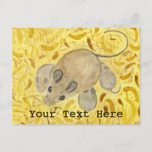 Muis Nest Briefkaart